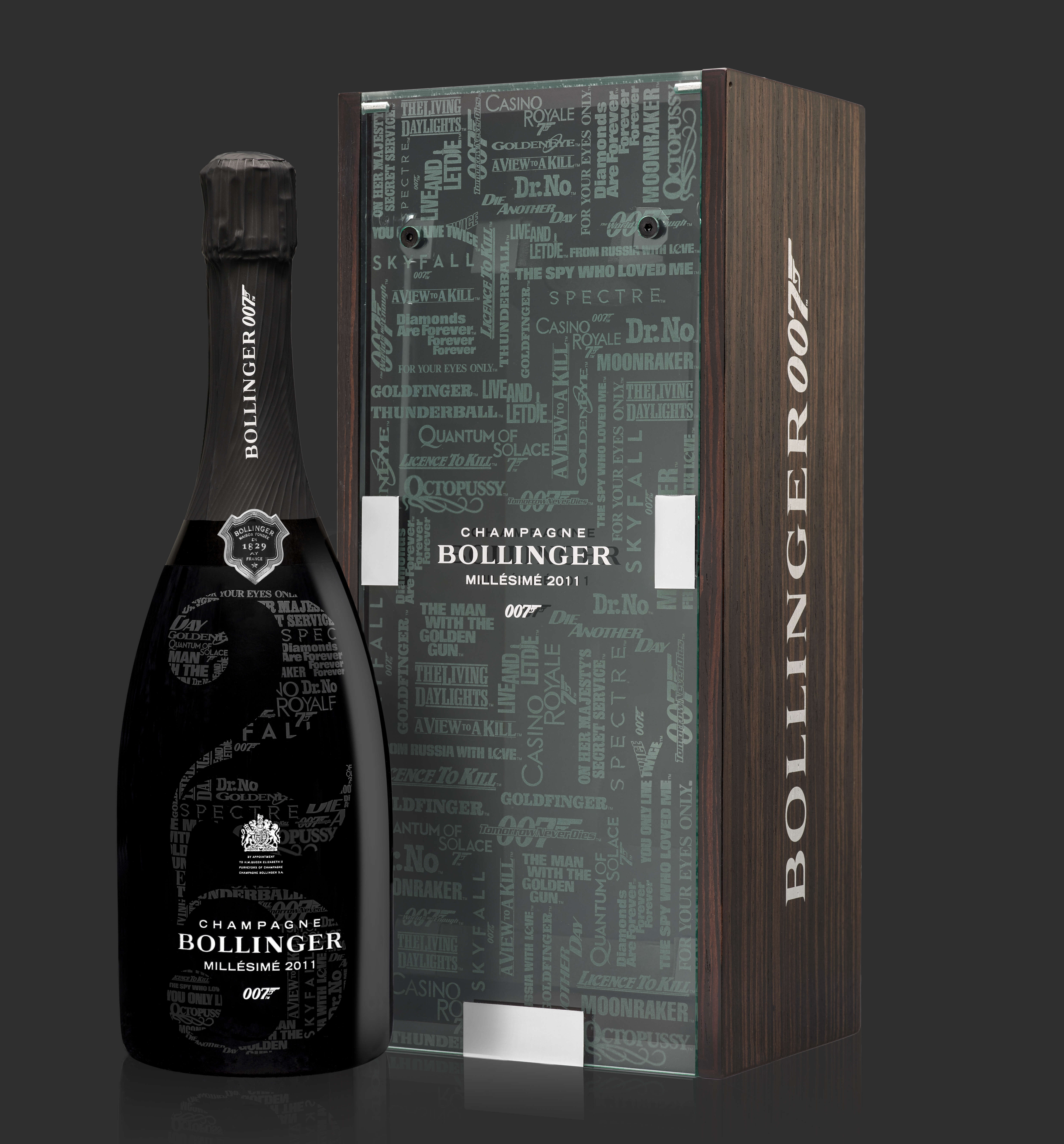 Bollinger 007 James Bond Champagne: New Limited-Edition Bottle