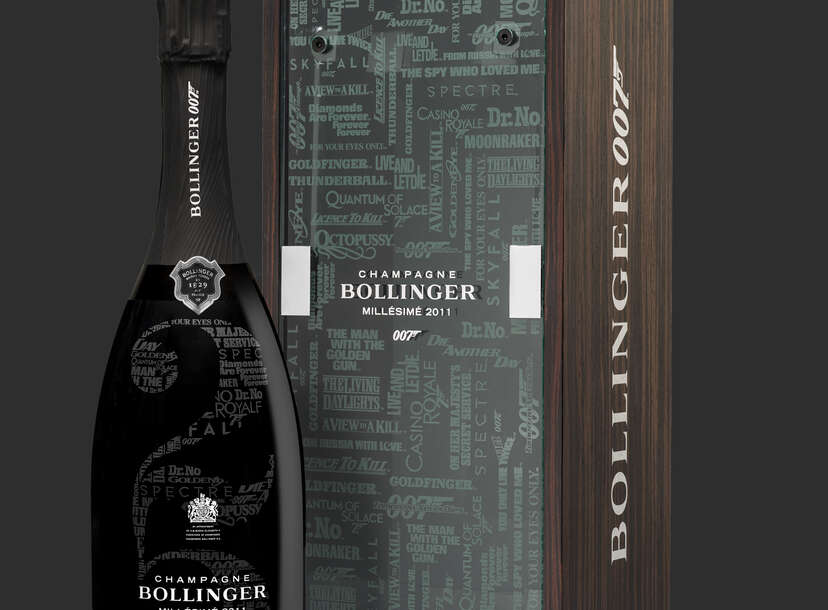 Bollinger 007 James Bond Champagne: New Limited-Edition Bottle