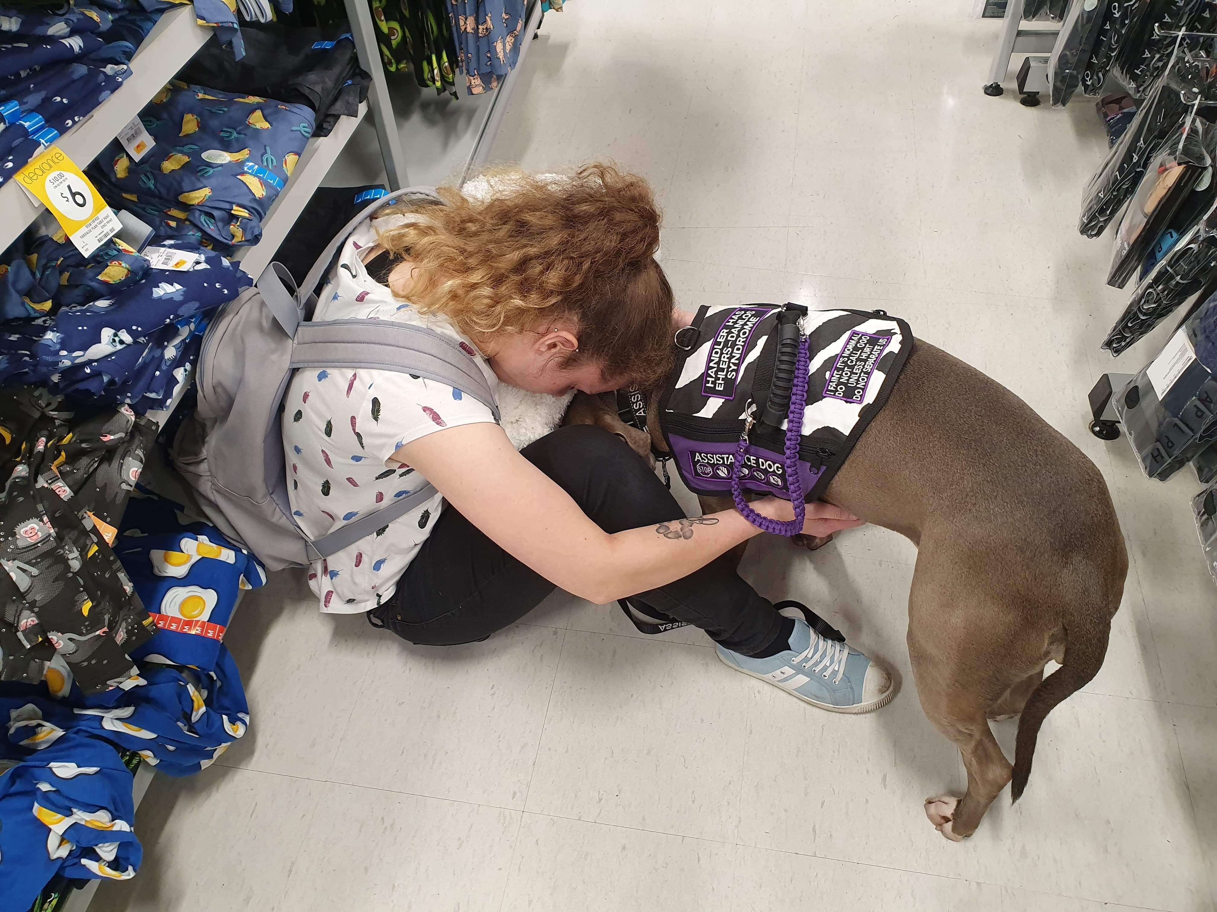 pit bull saves mom's life