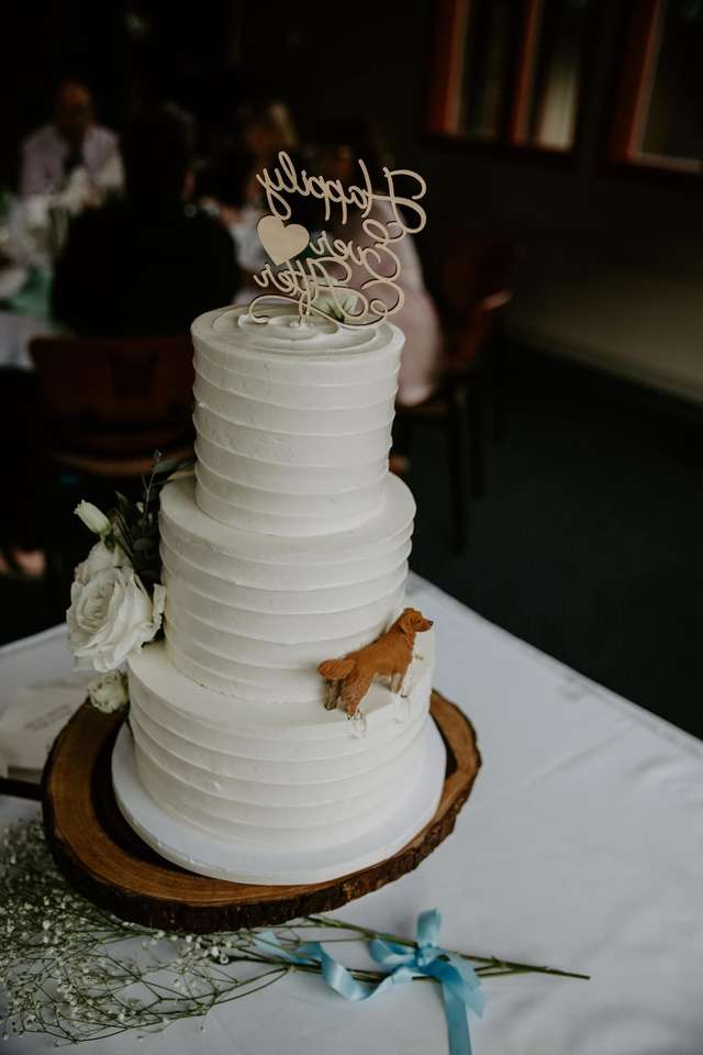 Couple Has Wedding Cake Featuring Their Dog The Dodo