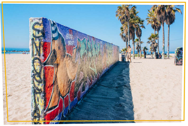 Venice Public Art Graffiti Walls