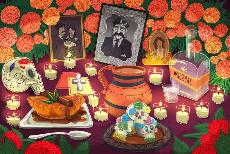 day of the dead altar