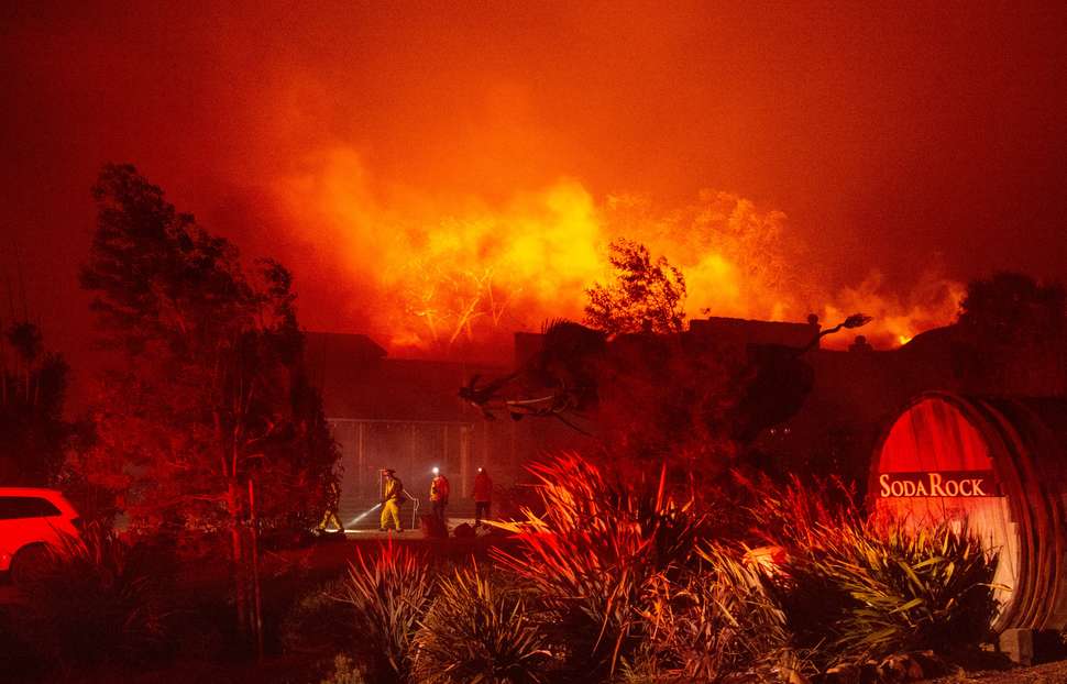 fire at soda rock winery