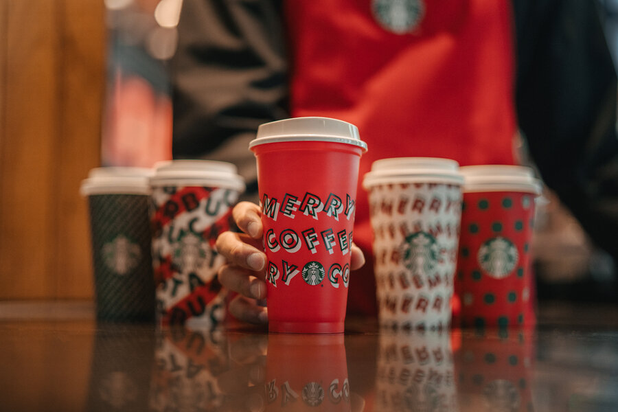 Starbucks' holiday red cup is back and cheerier than ever