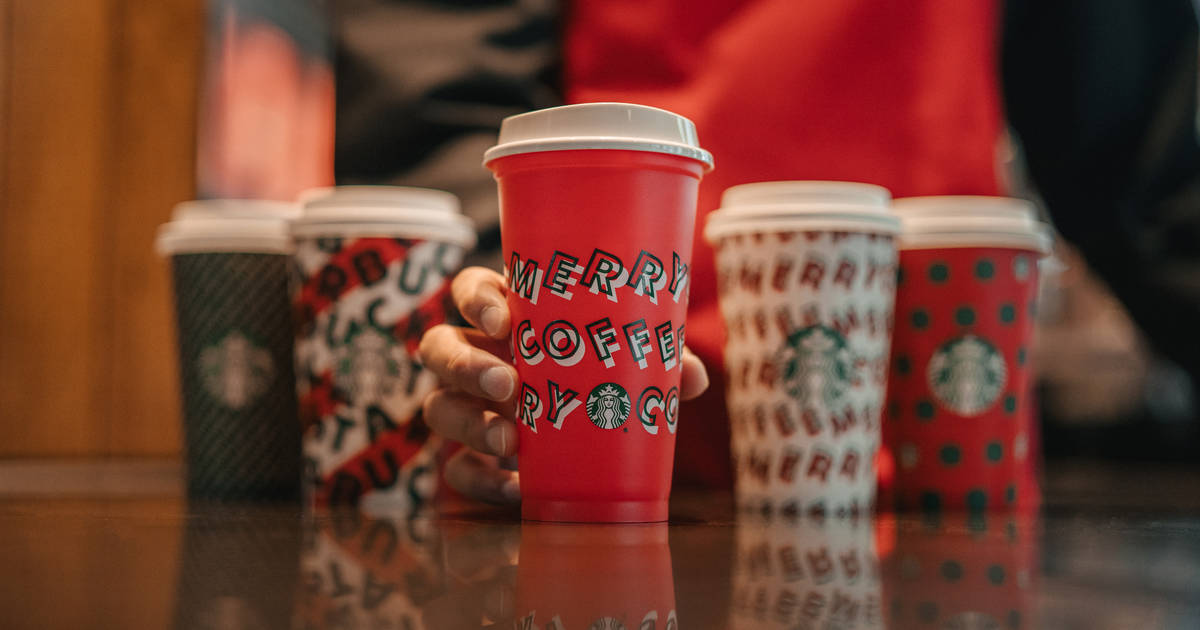 Starbucks' holiday red cup is back and cheerier than ever