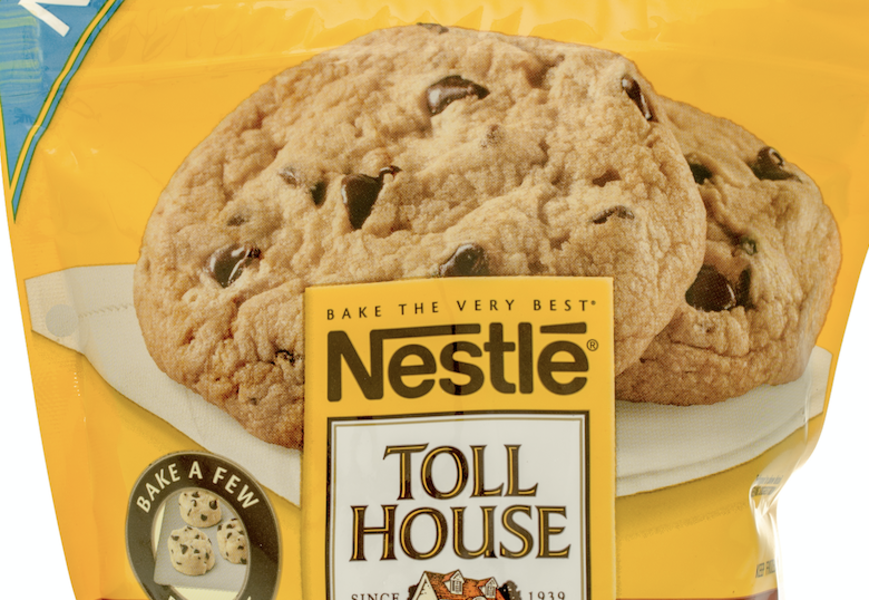 Тесто кук. Nestle toll House печенье. Печенье Нестле Хаус.