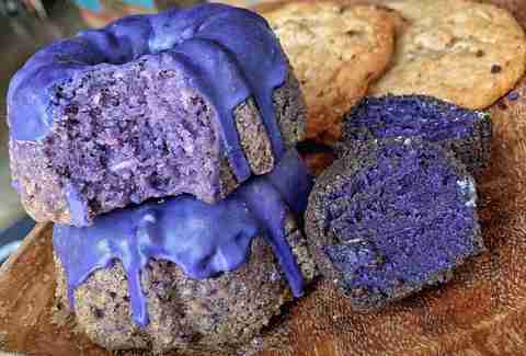 ube bundt cake and truffles cafe 86