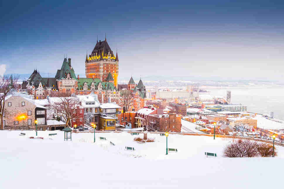 travel canada january