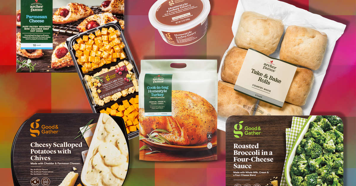 Target Thanksgiving Food StoreBought Items to Make Dinner Easy