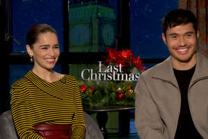 'Last Christmas' Stars Emilia Clarke and Henry Golding on Second Chances