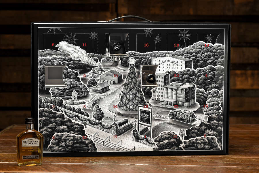 Jack Daniel s Holiday Calendar: Whiskey Advent Calendar in US For First