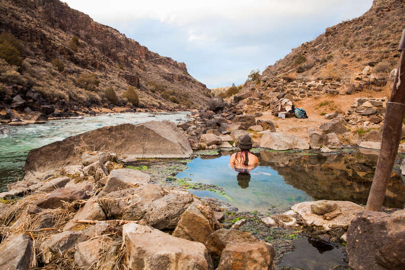 Manby Hot Springs by Rio Grande