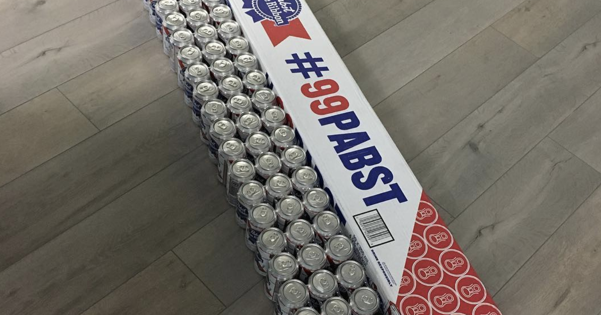 Pabst Blue Ribbon Is Selling A LimitedEdition 99Pack Of, 48 OFF