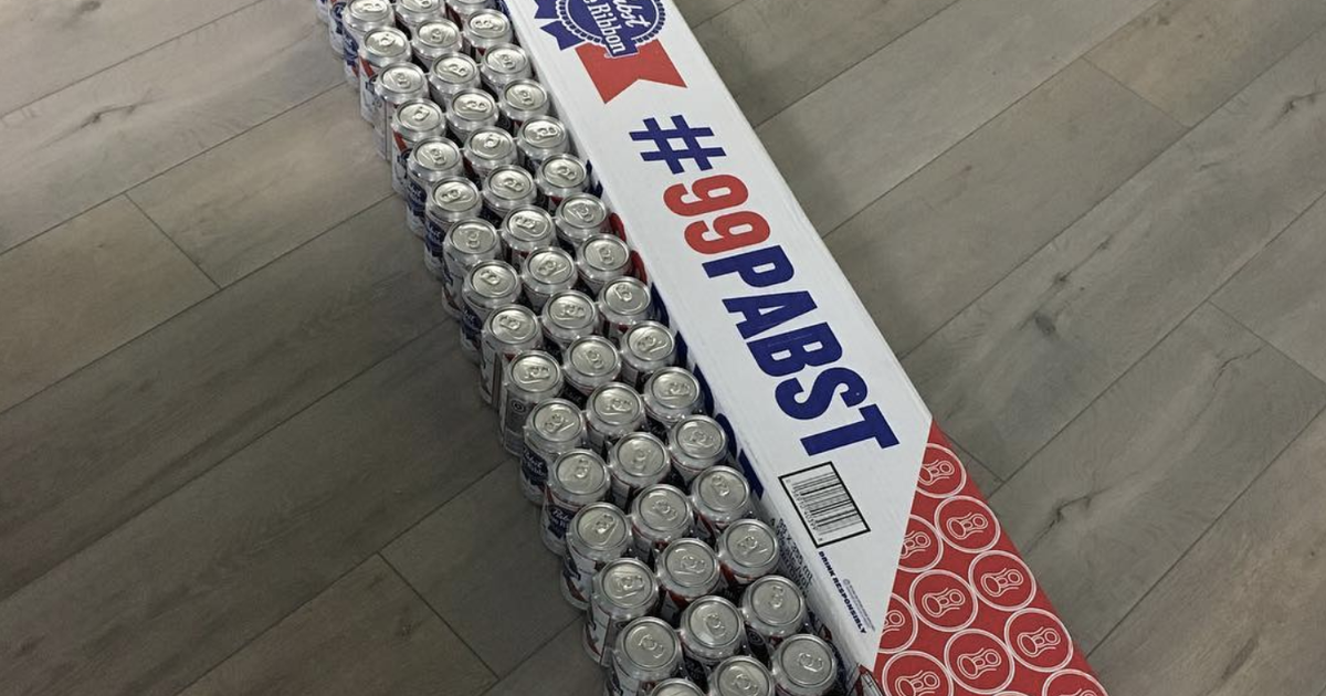 Pabst Blue Ribbon Is Selling A Limited-Edition 99-Pack Of, 48% OFF