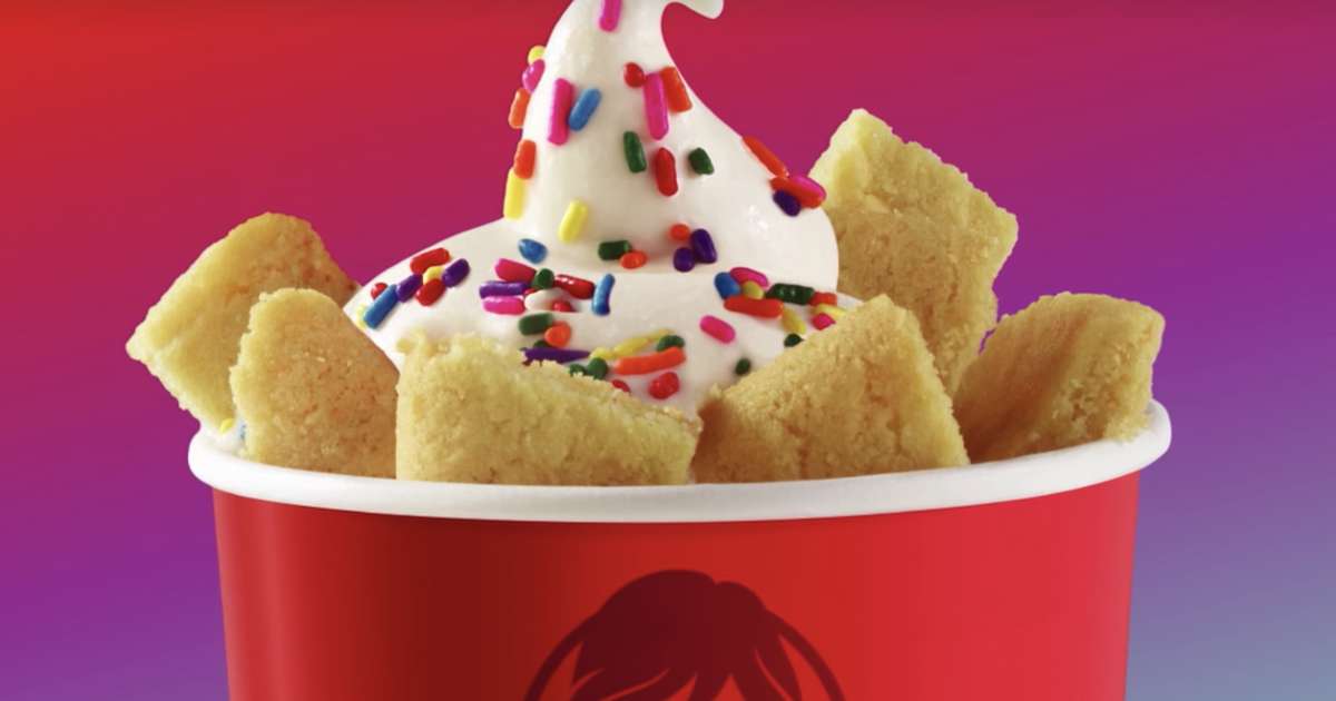 Wendy's Birthday Cake Frosty How Does it Taste? Thrillist