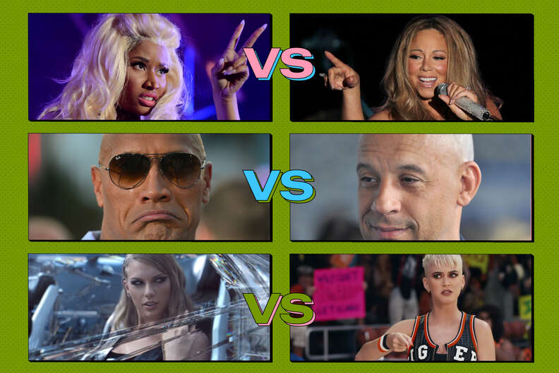 Celebrity feuds and media attention controversies