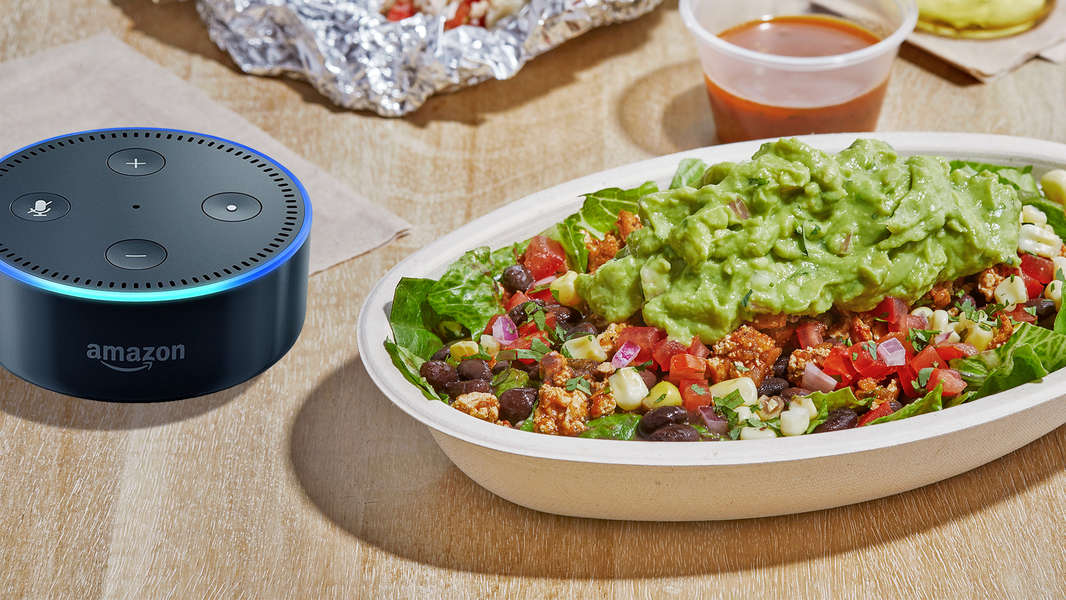 Chipotle Launches Amazon Alexa Delivery With Free Echo Dot Promotion