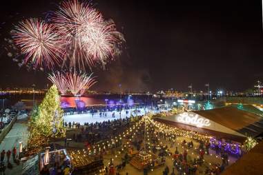 Blue Cross RiverRink Winterfest fireworks
