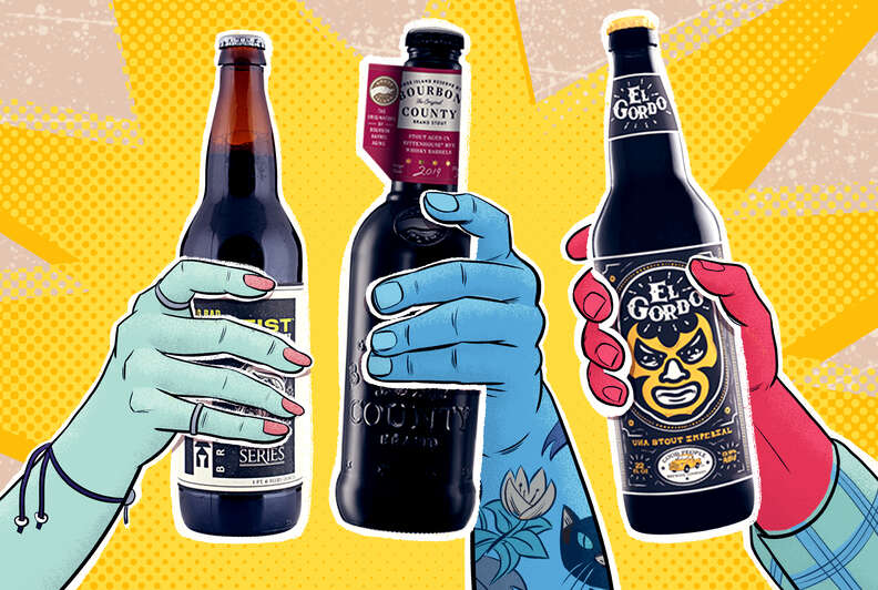 Stout beer