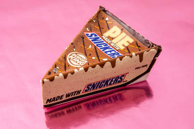 snickers pie burger king