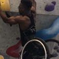 This Athlete Uses a Wheelchair to Climb a Montreal Rock Wall