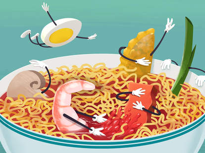 Instant Ramen Hacks Quick Tasty Ideas To Make Your Noodles Better Thrillist