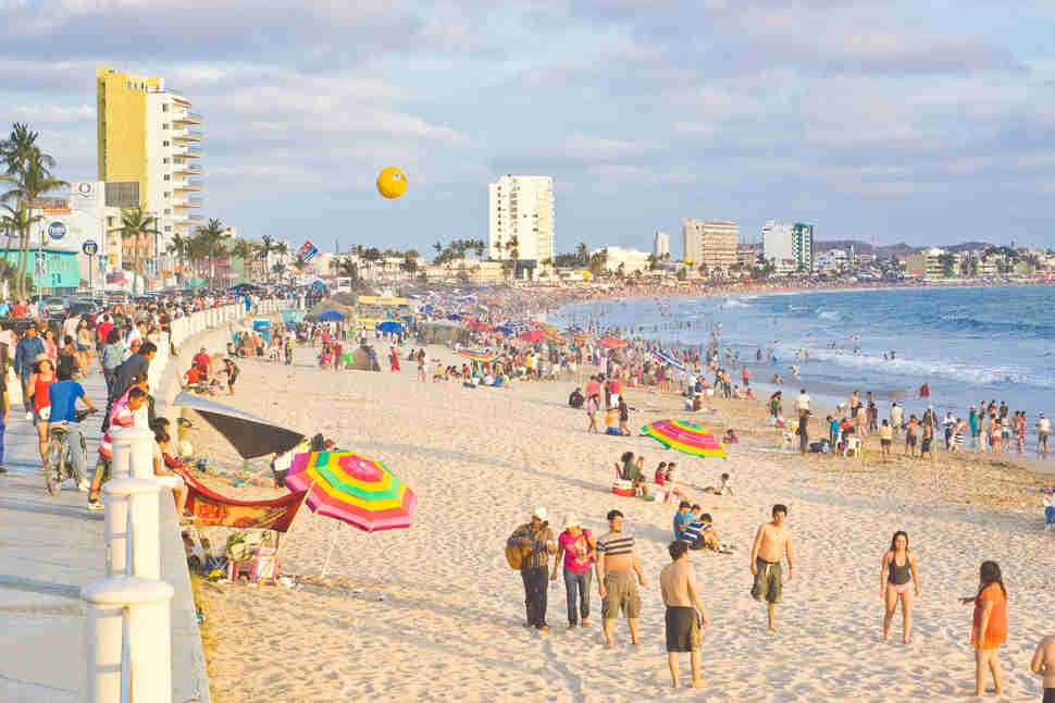 Mazatlan beach