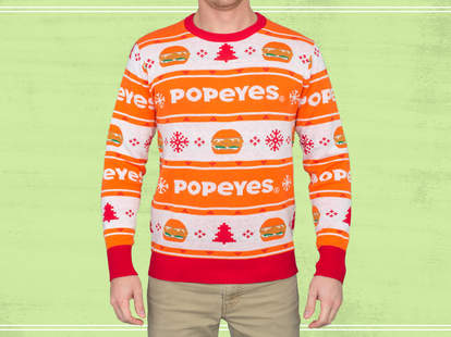 popeyes chicken sweatshirt