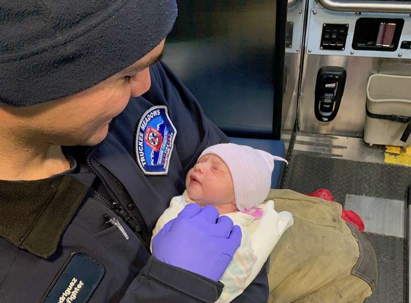 Nevada Firefighters Help Deliver Pizza & Newborn Baby on Their Shift ...