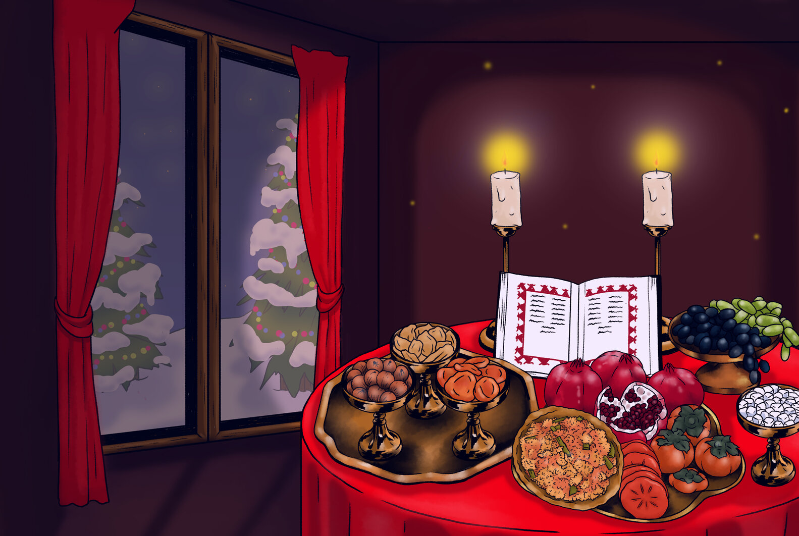 Reclaiming the Tastes of a Forgotten Persian Holiday at Christmas