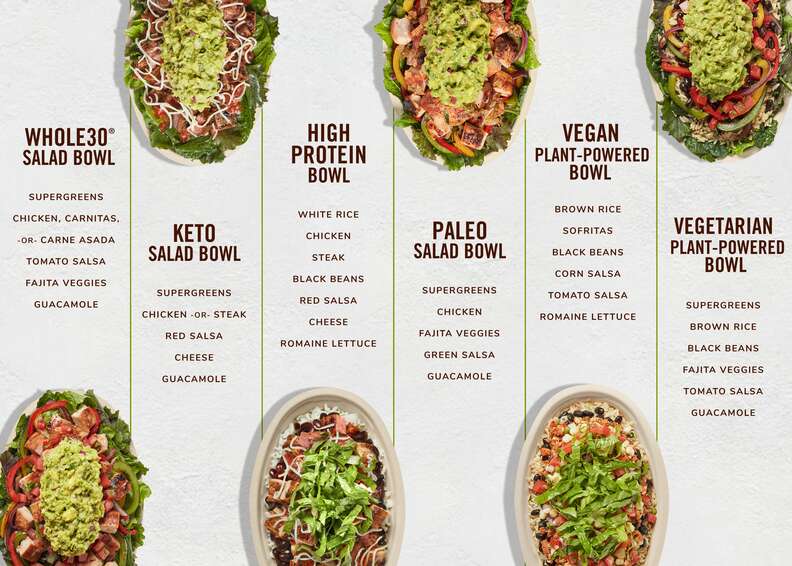 chipotle lifestyle bowls new supergreens salad paleo whole30 vegan vegetarian