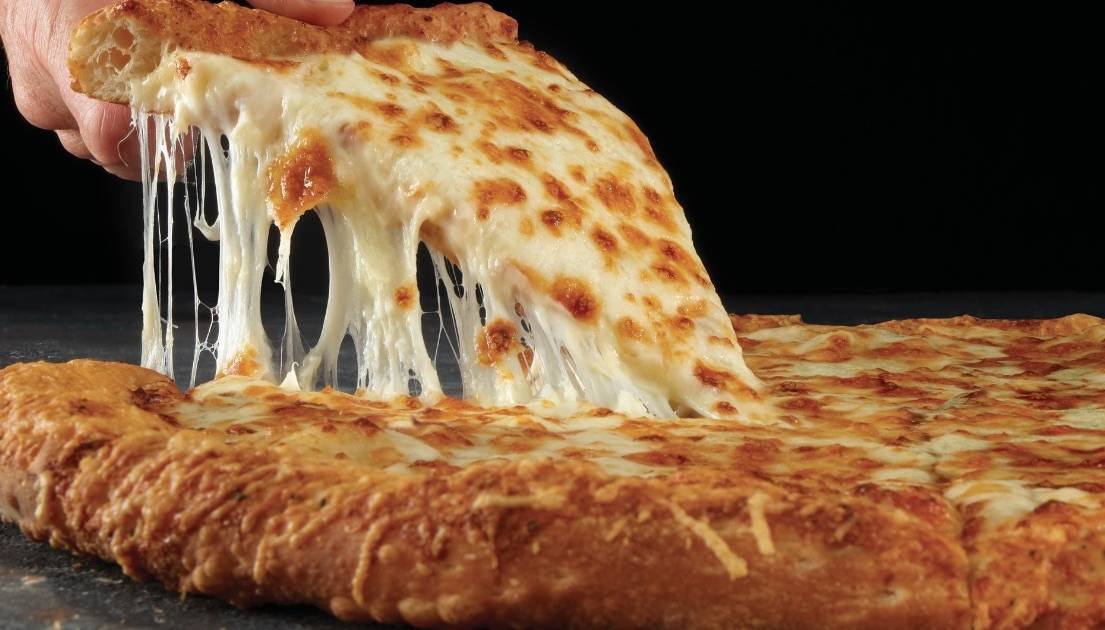 Papa Johns' New Crispy Parm Pizza Has Cheese At The Bottom