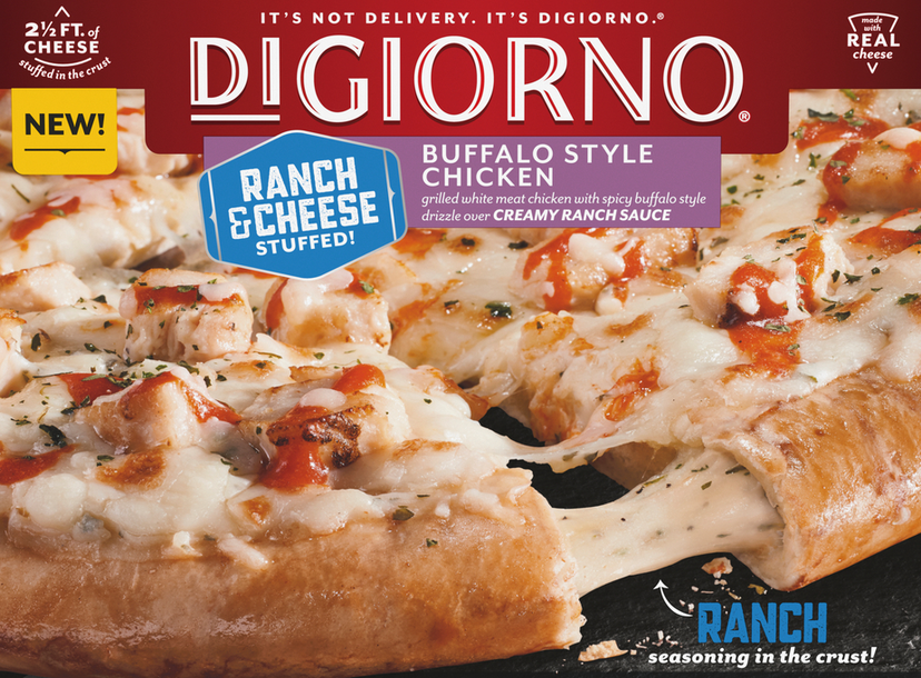 DiGiorno Buffalo Chicken Pizza: New Stuffed With Ranch & Cheese - Thrillist