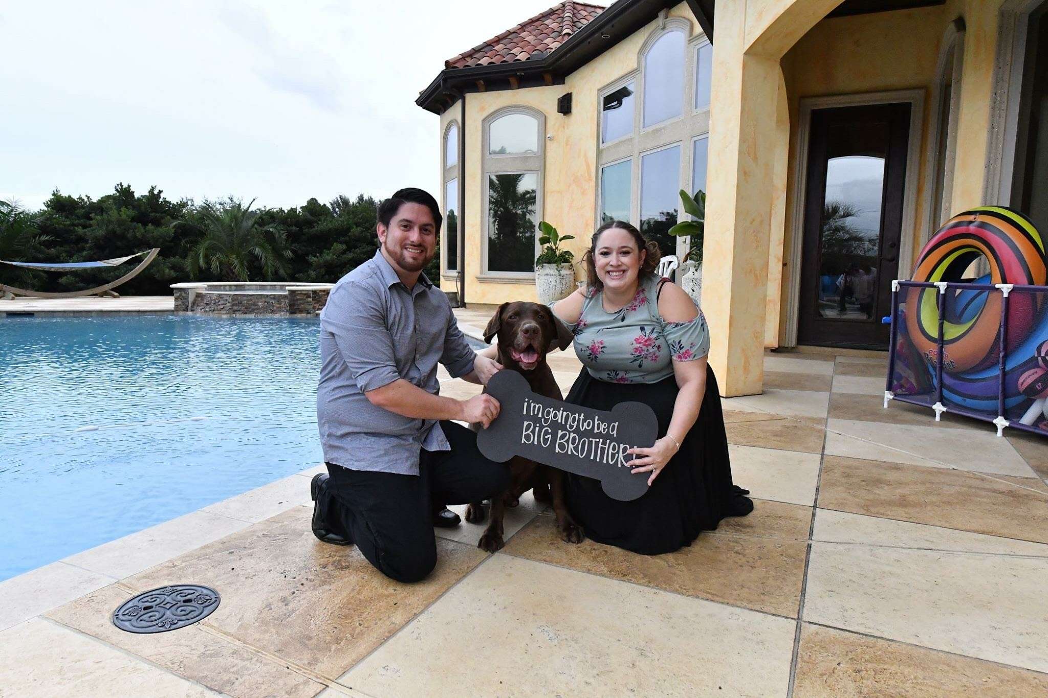 Couple has a puppy gender reveal