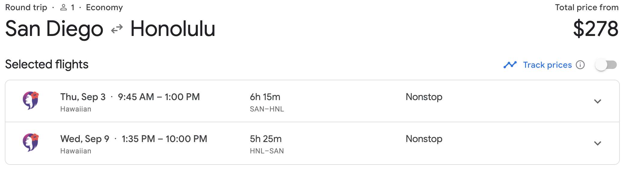 round trip flights from dallas to hawaii