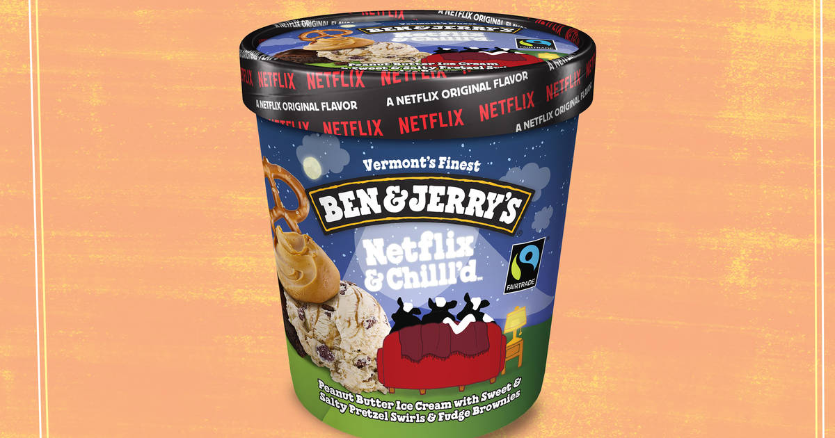 Ben Jerry S Netflix Chill D Ice Cream Flavor How Does It Taste Thrillist