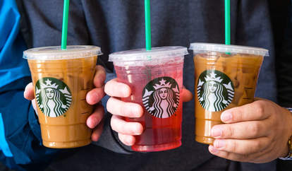 Starbucks drinks