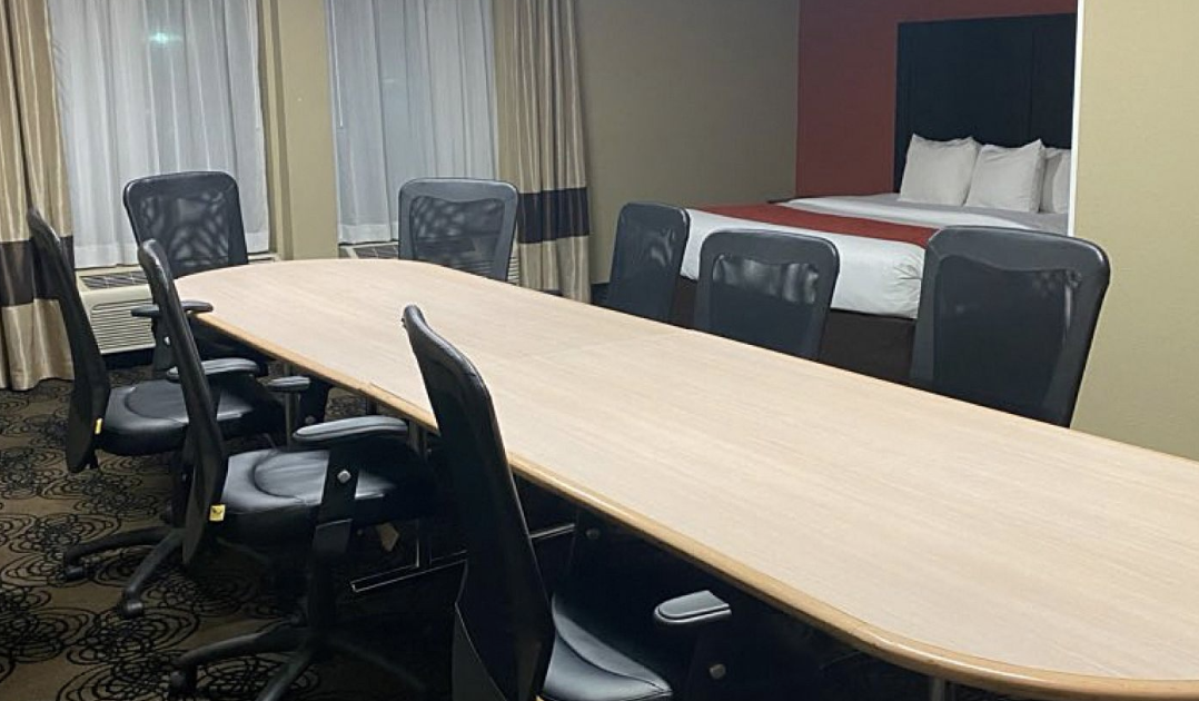 twitter reacts to photos of boardroom suites more funny hotel rooms thrillist