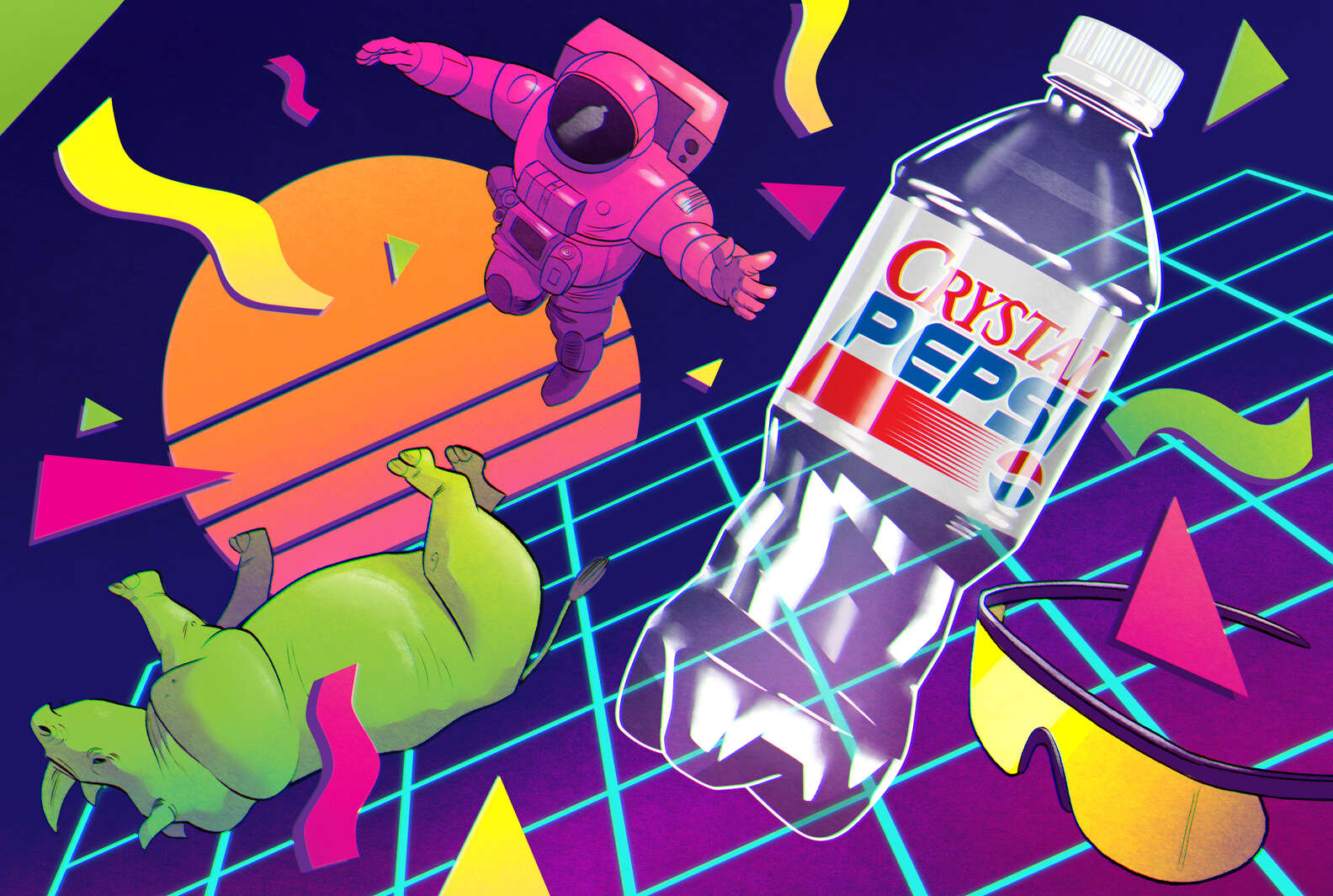 What is Crystal Pepsi? The Story Behind the Soft-Drink's Rise & Fall ...