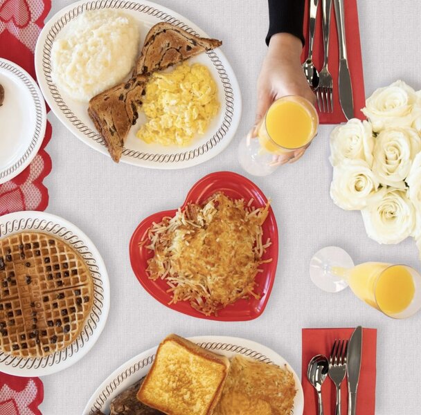 Waffle House Valentines Day 2025