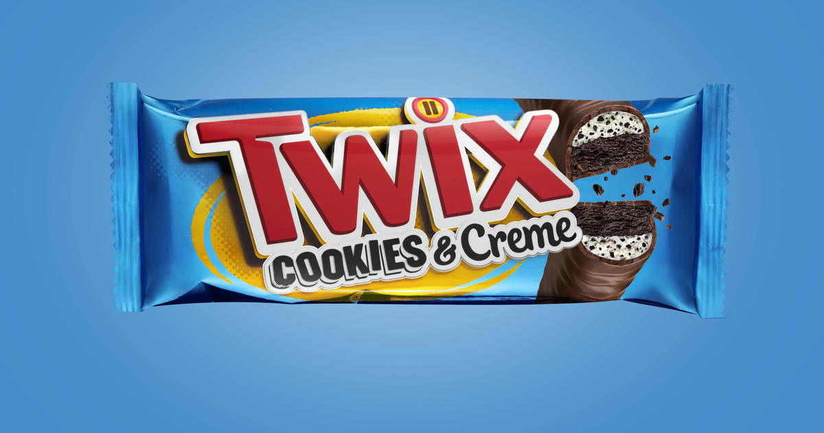 Twix cookies store and cream