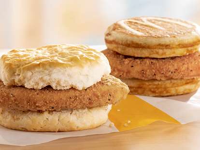 mcdonald's mcchicken breakfast sandwich biscuit mcgriddle chicken