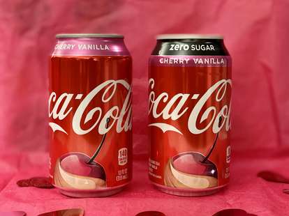 coke coca cola company new vanilla cherry flavor remix cans latest newest