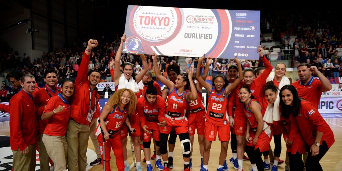 Puerto Rico Women’s Basketball Time Qualifies For Olympics For The