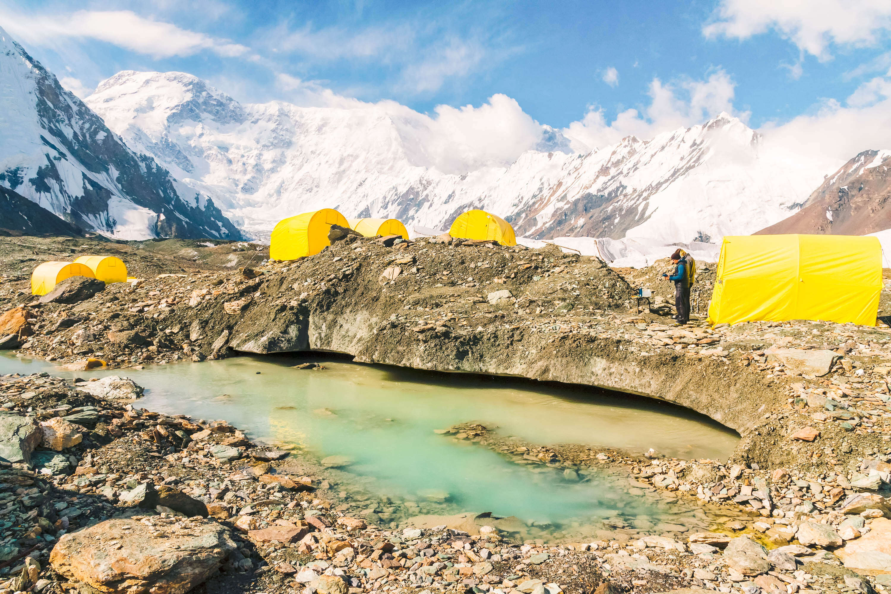 Khan Tengri Base Camp