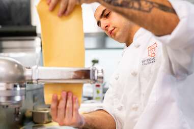 International Culinary Center pasta class