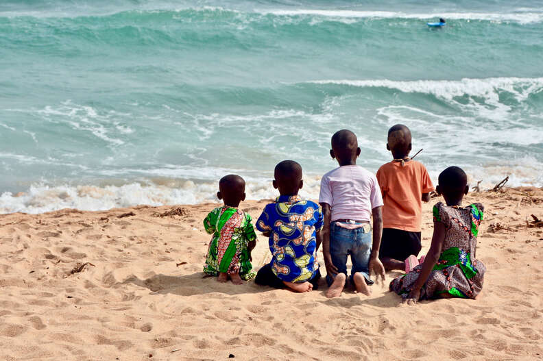  Lomé beach in Tog