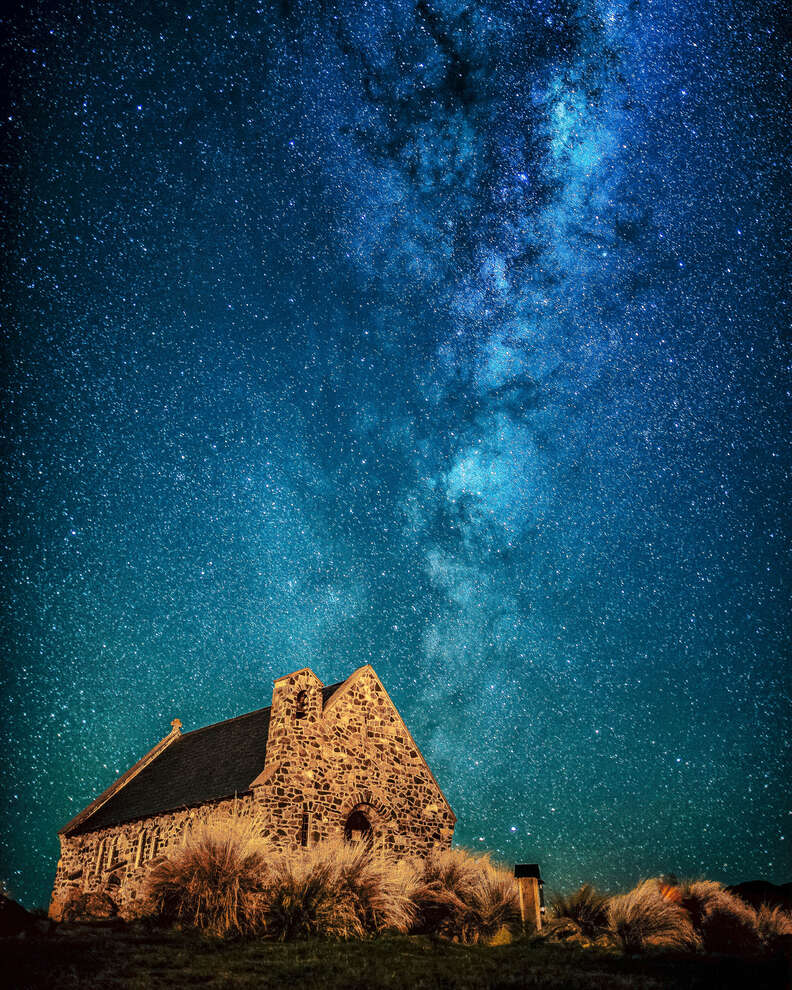 Milkyway over Church of the Good Shepherd