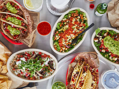 chipotle burrito tacos zoom meeting meet up colton underwood party free delivery lunch cheese queso guacamole