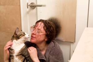 Sick Cat Makes His Foster Mom Go To Extremes
